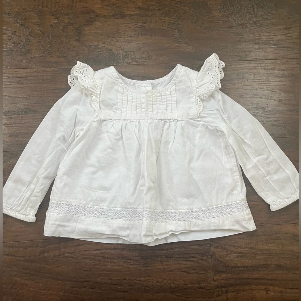Gap Toddler Eyelet Blouse/Top